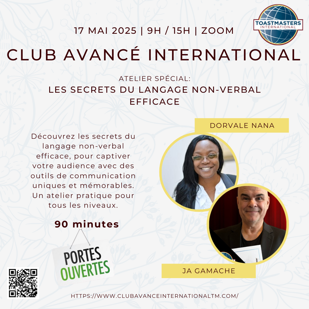 Atelier spécial - Langage non-verbal
